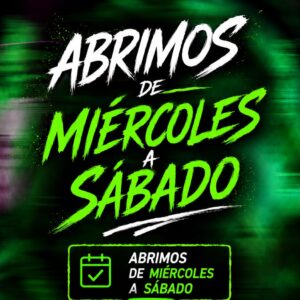 OPEN MIERCOLES - SÁBADO